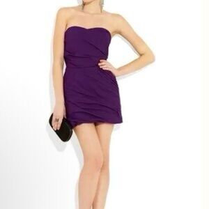 Bird by Juicy Couture Strapless Black Dress